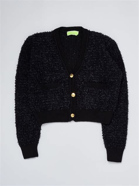 cardigan nero bambina